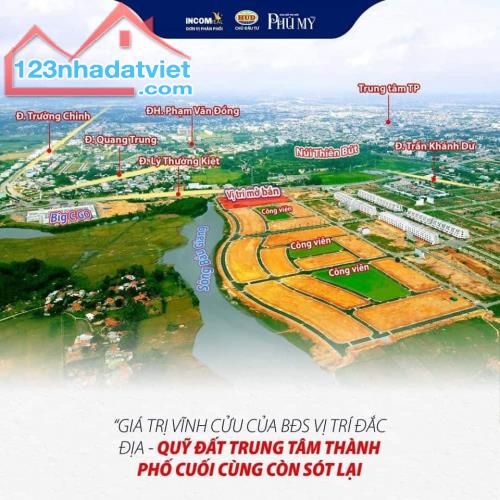 Cần tiền bán nhanh lô biệt thự view sông, tại khu đô thị phú mỹ, giá chỉ 1tyxx, sổ sẵn - 4