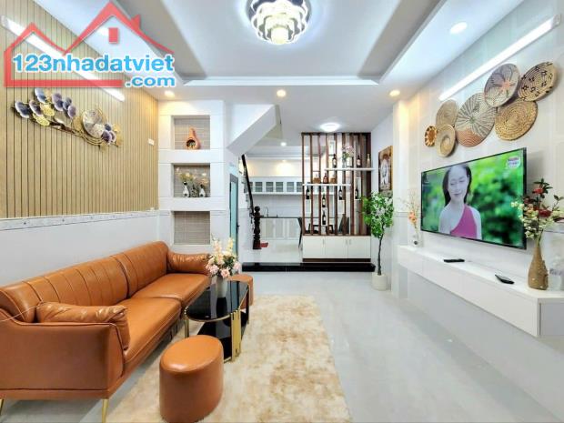 BÁN NHÀ HẺM ÔTÔ 63m²-2tỷ690(TL)Đ Nguyễn Bặc P3 Quận Tân Bình  14tr/th - 1