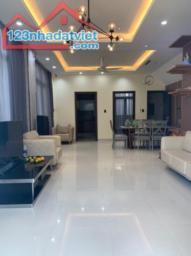 BIỆT THỰ SÂN VƯỜN  190M2, NGANG 8.5M, 3 LẦU MỚI, 8PN, KHU TOÀN NHÀ GIẦU, DÂN TRÍ CAO. - 4