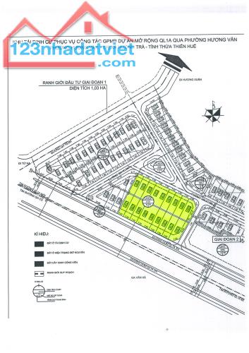 Bán đất 165m2 KQH Bố Chi, phường Hương Văn, Hương Trà, đối diện ga Văn Xá, chỉ 1,56 tỷ - 2