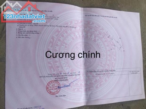 CẦN BÁN LÔ ĐẤT Ở TIÊN LỮ, HƯNG YÊN, VỈA HÈ CÂY XANH MÀ GIÁ CHỈ 720TR - 4