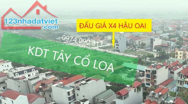 BÁN ĐẤT ĐẤU GIÁ DỰ ÁN KHU ĐÔ THỊ TÂY CỔ LOA XÃ UY NỖ ĐÔNG ANH KINH DOANH - 1