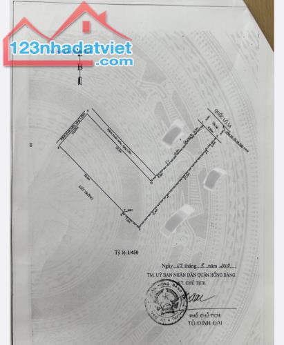 Bán lô 791,6m2 mặt đường Hà Nội ( đường 5 cũ ) - Quán Toan - Hồng Bàng