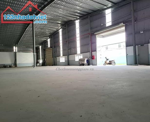 Cho thuê 2.300m2 nhà xưởng Thuận An Giá 60.000/m2/tháng