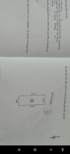 Cần bán nhà 3 tầng còn mới Phú Thứ Phường Phú Sơn, Thành phố Thanh Hóa 73.5m2 giá chỉ 3 tỷ - 5