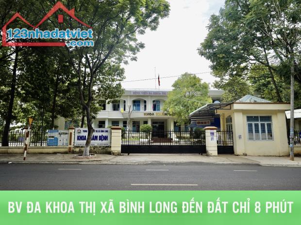 LÀM ĂN THUA LỖ BÁN GẤP (1.560M2) ĐẤT THỔ CƯ SÁT TRUNG TÂM THỊ XÃ BÌNH LONG GIÁ- 195 TRIỆU - 1