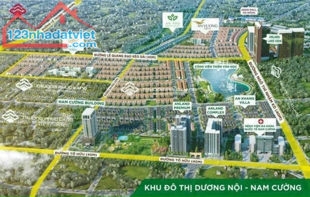 Bán biệt thự Dương Nội – Nam Cường, đối diện trường học, 202m2, MT9m giá 30 tỷ