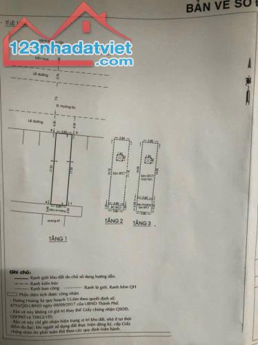 Bán Gấp! MTKD Hoàng Sa, Dakao, Q.1 - 4x19 - 3 tấm - 17ty8 - 4