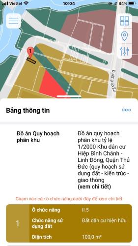 Bán lô đất 100m2 thổ cư, giá tốt đường 22 Linh Đông, giá 6,6 Tỷ - 1