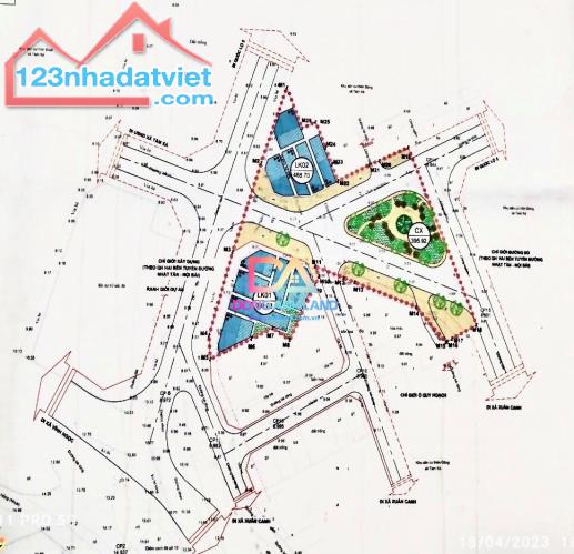 Bán đất đấu giá Thôn Đông Tàm Xá Đông Anh gần dự án Vinhomes Cổ Loa - 2