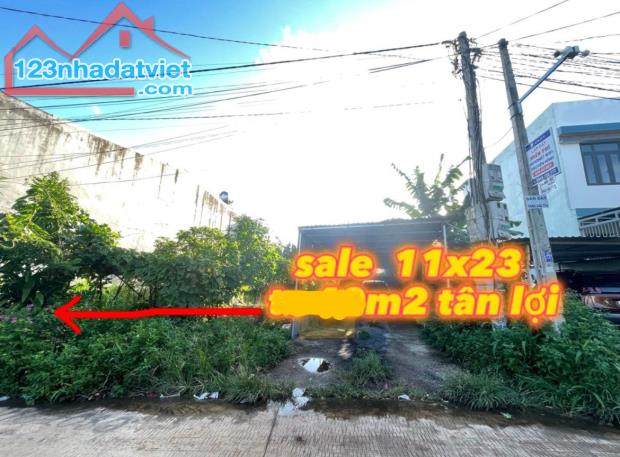 🌐Bán Đất 11x23m hẻm 30A Giải Phóng Tân Lợi Buôn Ma Thuột