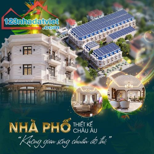 NHÀ MẶT TIỀN QL1A THIẾT KẾ CHÂU ÂU 1 TRỆT 1 LẦU