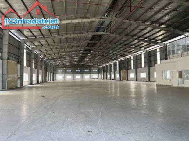 Cho thuê kho xưởng mới trong KCN Phú An Thạnh, Bến Lức, tỉnh Long An.