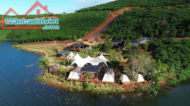 Đất Hồ Đắk Long Thượng, 1tr/m2, Đường nhựa, SHR, Camping, BBQ, Cafe, Nhà Hàng