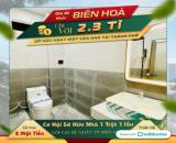 Nhà sổ riêng 1 trệt 1 lầu giá rẻ nhất Biên Hòa gần chợ K8