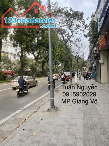 Bán toà buiding Giảng Võ mặt phố đường đôi 10 tầng thang máy dòng tiền 200 triệu 1 tháng - 2