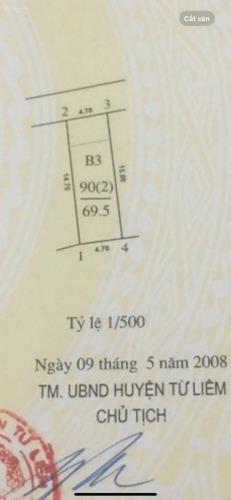 Chính chủ Bán đất tặng nhà 3 tầng 1 tum, ô tô ngủ trong nhà tại Xuân Đỉnh, Bắc Từ Liêm, HN - 2