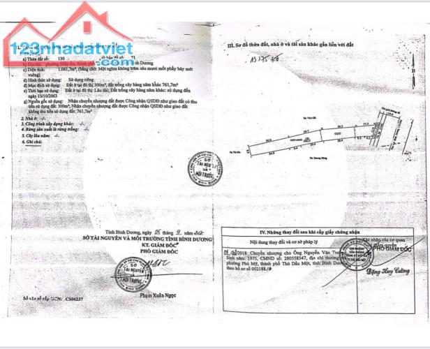 Bán nhà đất mặt đường Định Hòa Thủ Dầu Một Bình Dương - 2