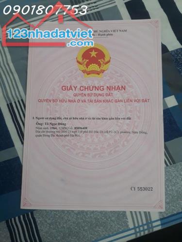 Chính chủ cần bán nhà mặt tiền Hồ Đắc Di, Phường Nam Đồng, Đống Đa, DT 163,4m2, giá 36 tỷ