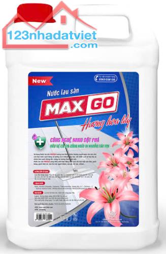 Nước lau sàn Maxgo hương hoa lyly