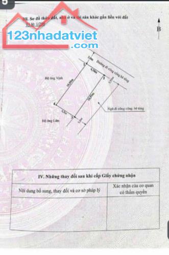 Bán lô góc 2 mặt tiền  Cống Mỹ, Nam Sơn, An Dương 51m giá 800tr  Lh 0979087664 - 4