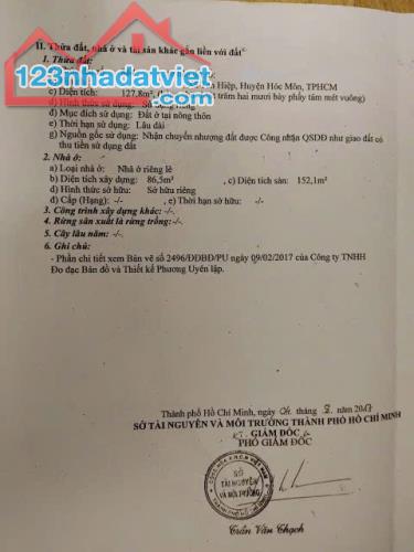 Bán gấp dãy trọ 6 phòng 128m2 Sổ hồng riêng giá 650 triệu, gần chợ Hóc Môn - xã Tân Hiệp - 5