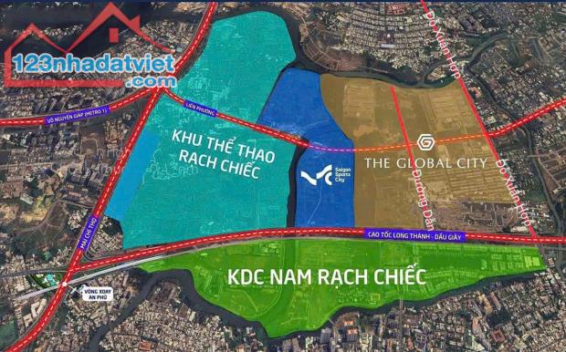 100m2 200m2 120m2 Nam Rạch Chiếc Sát The Global City chỉ 150tr/m2 Alo Mr Đồng 0913039007 - 5