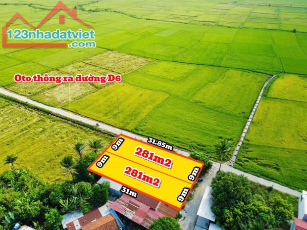 Bán siêu phẩm view lúa cực đẹp tại Diên Lạc , ngay trung tâm hành chính Diên Khánh.