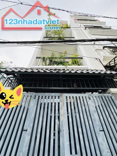 Hoàng Hoa Thám bình thạnh phường 5  nhà bán 61m2 hẻm xe hơi nhà 4 tầng nở hậu nhỉnh 8 tỷ - 3