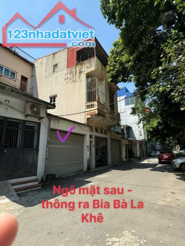 BÁN ĐẤT+ NHÀ 3 TẦNG PHỐ LÊ TRỌNG TẤN,LA KHÊ HÀ ĐÔNG  DT 86M2 2 MẶT ĐƯỜNG Ô TÔ TRÁNH - 4