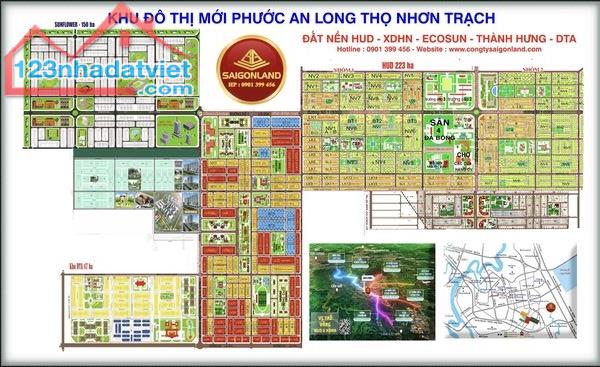 Saigonland nhận Ký Gửi - Mua Bán đất nền dự án HUD và XDHN sổ sẵn  tại Nhơn Trạch Đồng - 4