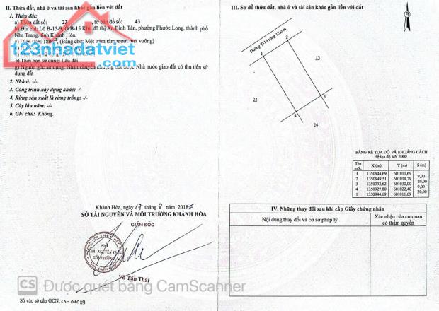 Bán đất KĐT An Bình Tân - Phước Long - Nha Trang( sổ hồng ngang 9m) - 2