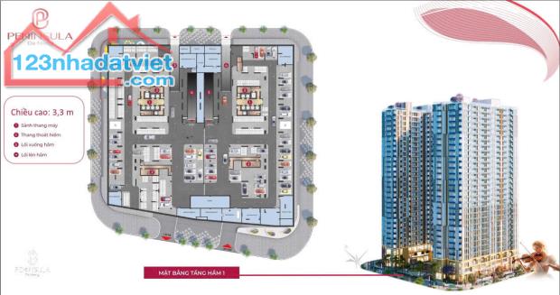 CHỈ TỪ 800 TRIỆU SỞ HỮU NGAY CĂN HỘ SANG TRỌNG PENINSULA ĐÀ NẴNG - VỊ TRÍ VÀNG BÊN SÔNG HÀ - 4