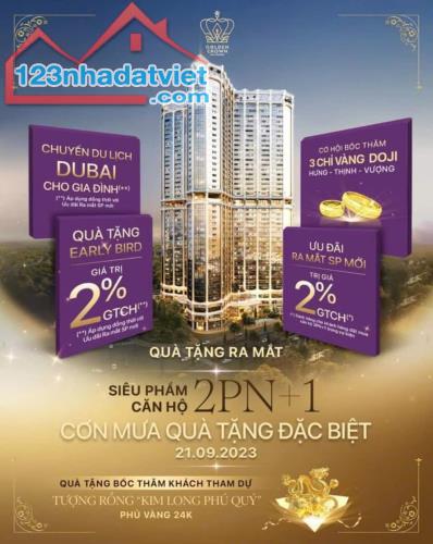 TUYỆT TÁC GOLDEN CROWN HAI PHONG: TOÀ THÁP CĂN HỘ QUỐC TẾ MANG ĐẲNG CẤP 5 SAO 🌟 - 1