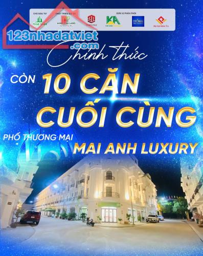 NHÀ PHỐ THƯƠNG MẠI MAI ANH 1 TRỆT + 3 LẦU NGAY P3 TP TÂY NINH