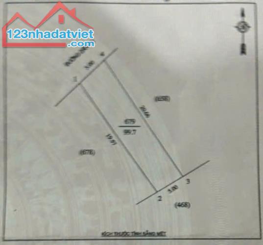 Đất xóm 15 Nghi Phú ,ngõ đường Hoàng Phan Thái 99,7m2 đường 4m cụt Tây Bắc - 2