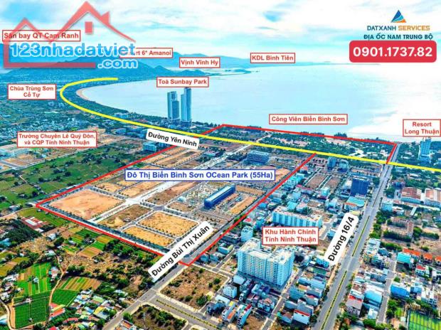 Premium Ocean Gate Ninh Thuận, Nhà mặt Biển Sổ hồng lâu dài thanh toán 2ty4 nhận nhà