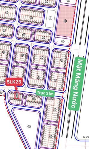 ✅Nhô 4tỷ sở hữu được LÔ LK25 trục 21m vị trí đẹp tại KĐT Cửa Trại- HP  - Diện Tích: 75m2 - 1