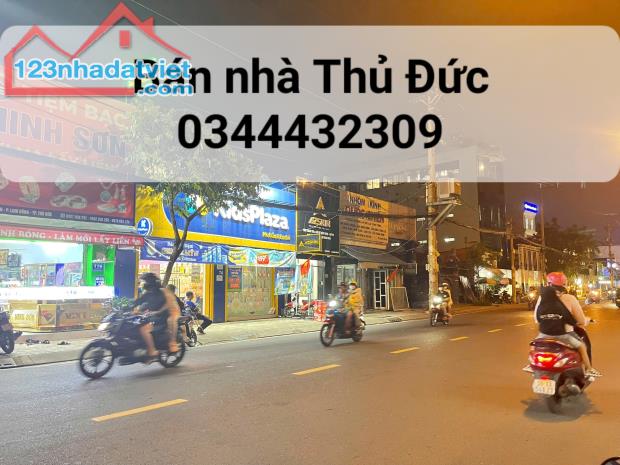 Bán nhà Thủ Đức, Mặt tiền Kha Vạn Cân, Ngay Chợ Thủ Đức, 136 m2, Ngang 7.5m - 1