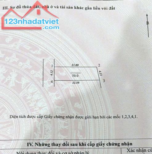 CỰC HIẾM Bán đất Lê Đức Thọ, Mỹ Đình ôtô 10m, dt50m, sổ vuông đẹp, ở & xây ccmn đỉnh. - 1