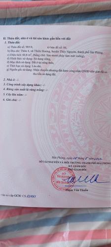 Anh ch.ủ cần chuyể.n nhượ.ng lô đất đẹp tại Thôn 4 Thiên Hương ☘️☘️☘️  💸 Diện tích 60m2 - 2