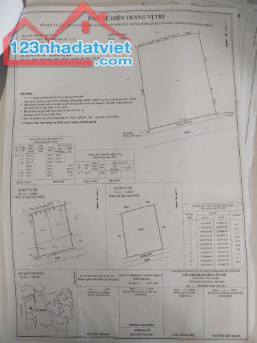 Bán đất Lý Nhơn, x.Lý Nhơn, Cần Giờ: 87 x 106 = 8.877m2, giá 16,8 tỷ.