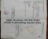 Đất mặt đường Hồ Bá Kiện khối 9 phường Quán Bàu TP Vinh