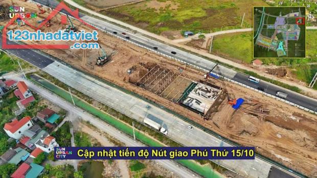 Cập nhật tiến độ  dự án Sun Urban CITYHà Nam ngày 16/10 .Khu đô thị thời đại.Thành phố - 4