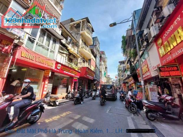 4 tầng MẶT PHỐ VÀNG và ĐÔ LA - Hà Trung 17m chỉ 12.5 tỷ - KINH DOANH SẦM UẤT