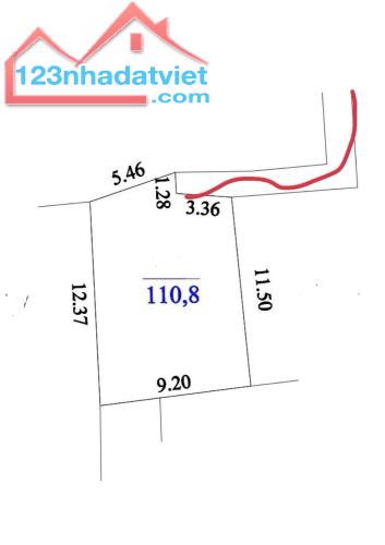 Bán đất Mỹ Đình, 110m, ô tô cách 10m, giá chỉ 180 triệu, lh: 0886171279