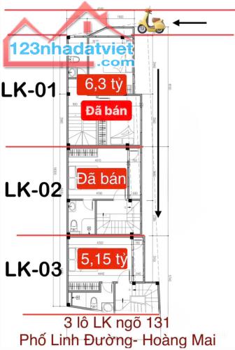 CÓ 1 0 2 - PHỐ LINH ĐƯỜNG 30M2 - 5 TẦNG MỚI KÍNH KOONG -15M RA HỒ LINH ĐÀM - GẦN BỂ BƠI - 1