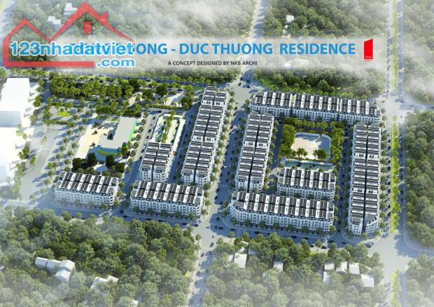 Bán liền kề 80m2, hướng Tây Nam dự án Đông Dương Đức Thượng, Hoài Đức, giá tốt