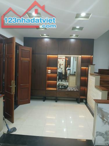 Nhà mặt đất giá chung cư: Nhà mới Nhân Hòa sát Hoàng Đạo Thúy 5T 54m2 MT 7.5m 20m ra phố - 2