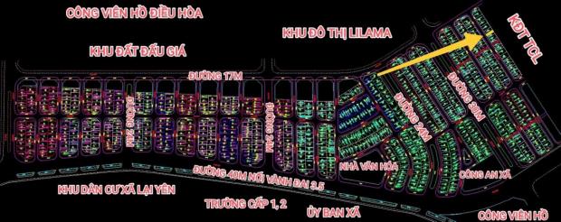 BÁN 60M2 ĐÁT DỊCH VỤ LẠI YÊN GIÁ TỐT PHONG THUỶ ĐẸP - 3